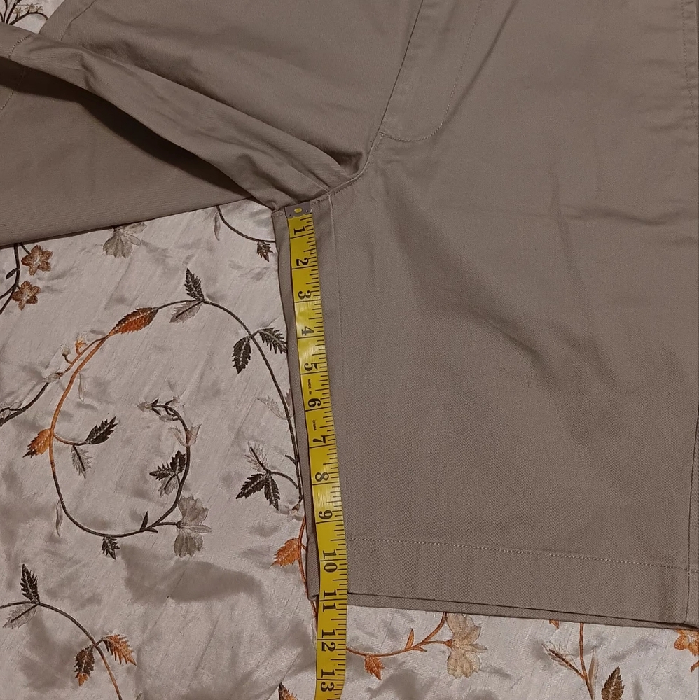 J. Crew Rivington Bundle(2) Shorts Sz33W Khaki/ Navy Blue Flat Front - Picture 12 of 14